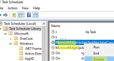 Disable ms edge tasks in Windows Scheduler 