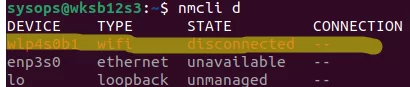 get wireless adapter name on ubuntu linux