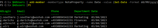 add new property to powershell object