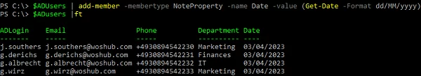 powershell add new property to object