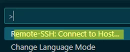 Visual Studio code - connect to remote ssh host