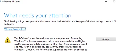 Clear appraiserres.dll to bypass Windows 11 installation requirements