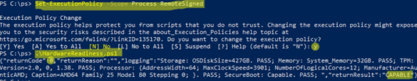 Check Windows 11 Hardware Readiness with PowerShell Script | Windows OS Hub