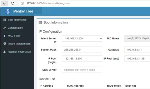  Get started with iVentoy network PXE boot server with ISO images