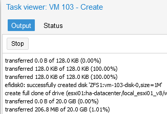 Transferring VM from VMware to Proxmox