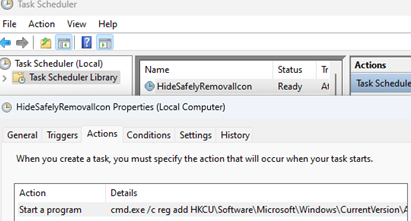 scheduled task HideSafelyRemovalIcon
