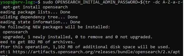 install OpenSearch on linux