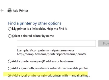 Manually reinstalling the PDF printer in Windows