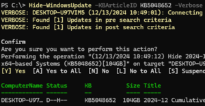 How to Hide (Block) a Specific Windows Update | Windows OS Hub