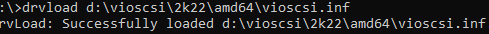 drvload INF file