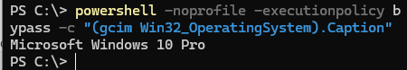 wmic powershell equivalent