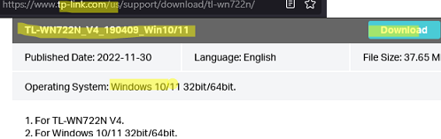 download device drivers from vendor website