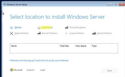 Windows guest doesn't detect virtual disk when running on Proxmox