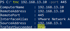 Test-NetConnection - check for the availability of a remote computer and open port