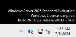 Desktop watermark: Windows License is expired