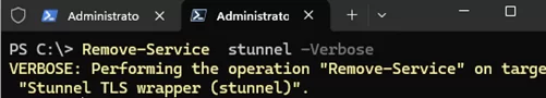 remove-service powershelle