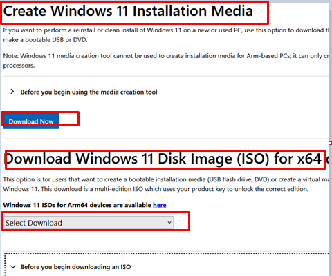 Download Windows 11 Media Creation Tool
