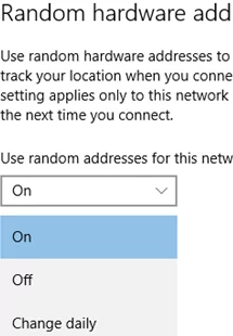 Enable/Disable Random Hardware (MAC) Address for Wi-Fi on Windows ...