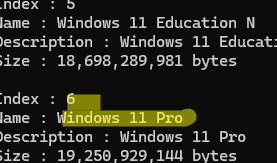 DISM /Get-WimInfo in WIM file