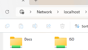 Ensure that all shared folders have been transferred to the new file server.