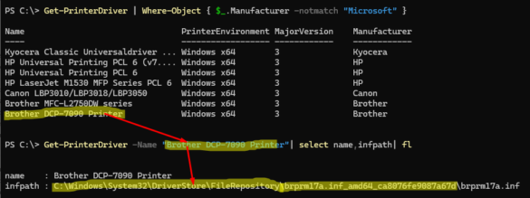 Printer Driver File Type Example How to Extract Printer Drivers from Windows | Windows OS Hub