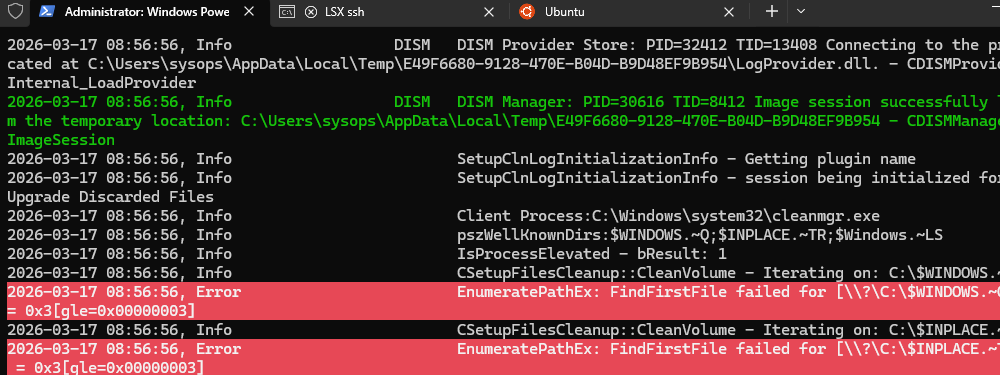 Colourful logs from PowerShell output, highlight errors