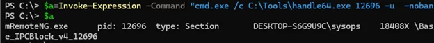 Invoke-Expression in PowerShell