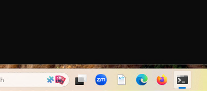 Pin apps to taskbar in Windows 11