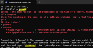 python - powershell commands will not respond or... Run an External Program (Command) with Args from PowerShell | Windows ...