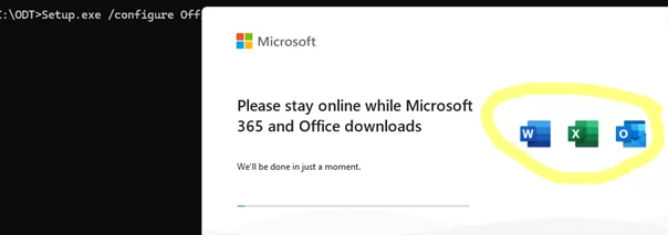 Setup.exe /configure DeployOffice2024LTSC.xml - download and install MS Office
