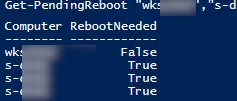 Get-PendingReboot state from remote computers