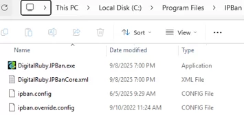 ipban.config file