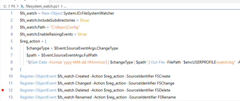Powershell Filesystemwatcher Monitor a Folder for File Changes Using PowerShell and ...