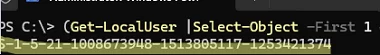PowerShell - ensure that the local SID has been changed
