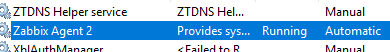 Restart the Zabbix Agent 2 service