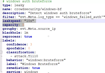 windows-bf.yaml - brute force detection scenario