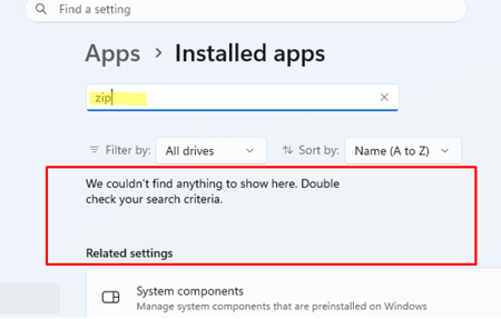 remove certain entries from all apps list