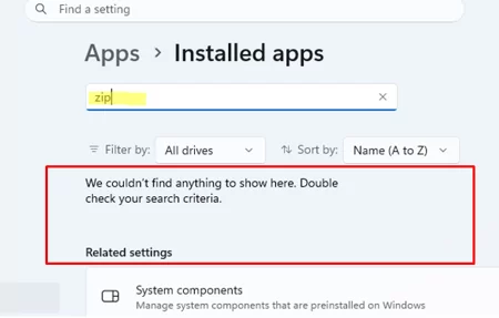 remove certain entries from all apps list