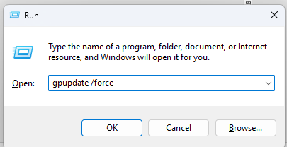 gpupdate