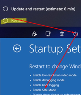 Reboot into Safe Mode